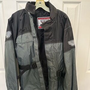 Firstgear motorcycle rain jacket. Like new. worn only a couple of times.
